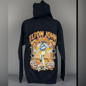 Elton John 2023 Yellow Brick Road Sweden Tour hoodie S